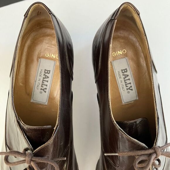 Bally Gino Vintage Made in Italy Size 10.5 3E Mens‎ Shoes, Bally Gino Mens 280 - Picture 7 of 11